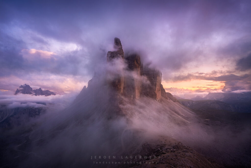 TRE CIME DI LAVAREDO SUNSET